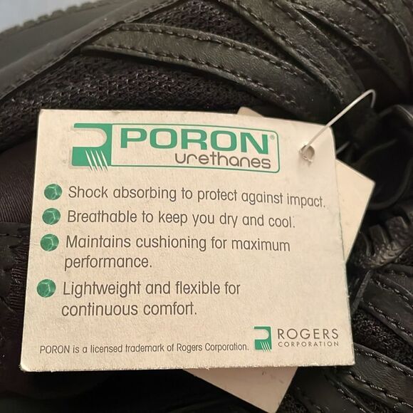 SafeTrax Leather Slip Resistance Footwear, Size 7 Medium, Black Lace Ups - Picture 9 of 9